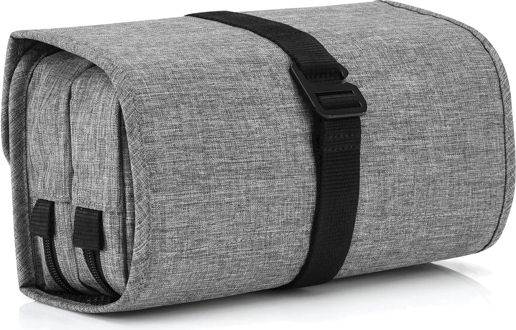 Trousse de toilette suspendre reisenthel wrapcosmetic 3L grise chic