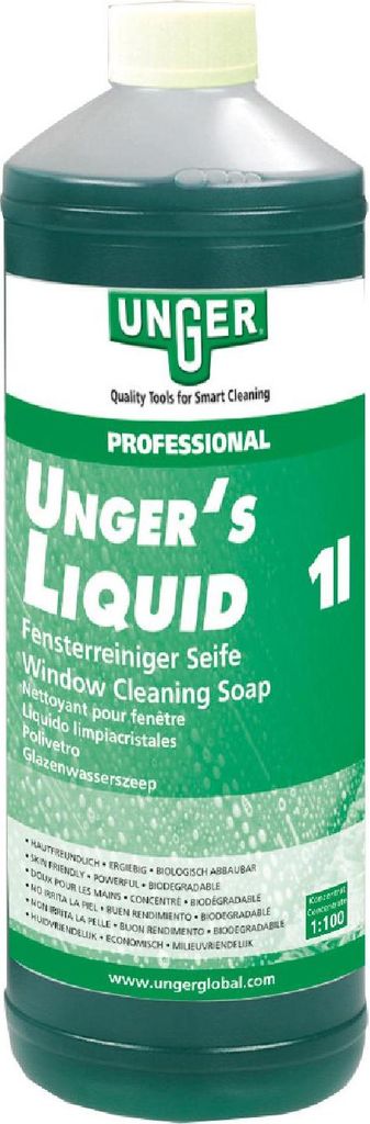Unger's Liquid  Fensterreinigungsseife Produktbild 