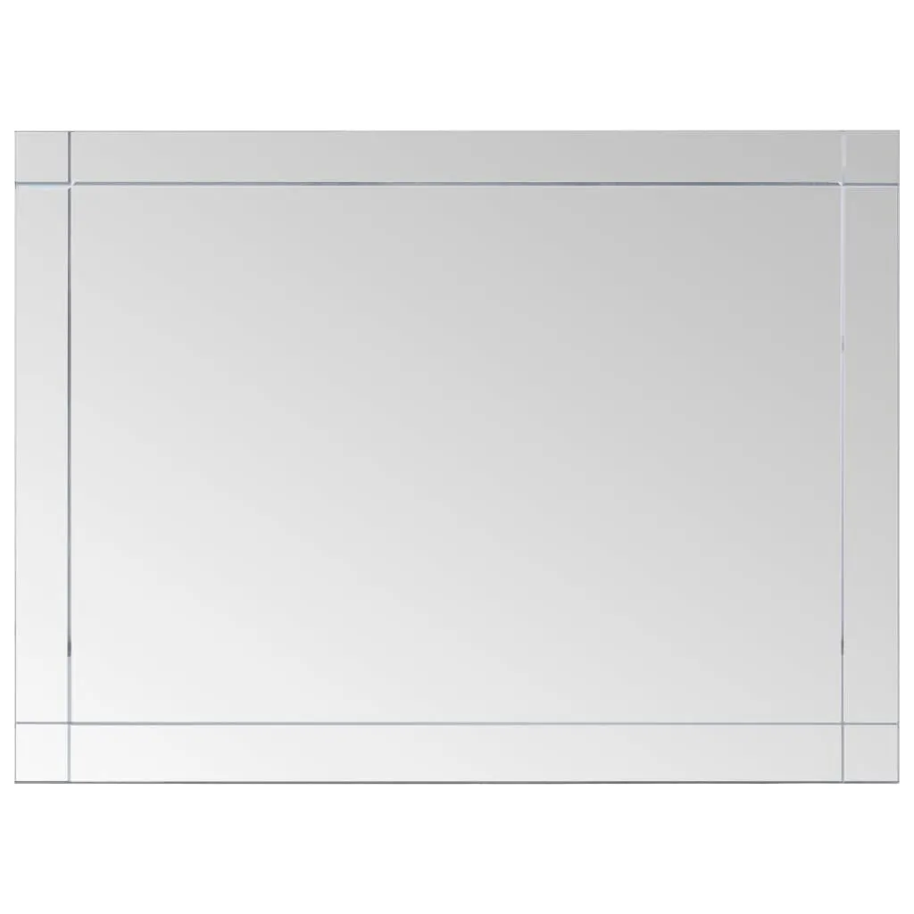 Specchio da Muro 60x50 cm Vetro Trasparente - Tradizione e Qualità