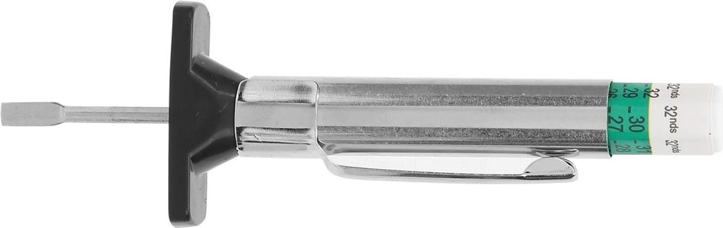 0‐25 mm Auto Reifenmesser Tiefe Tester tragbarer Reifenmesswerkzeug Univeralduelle Farbe