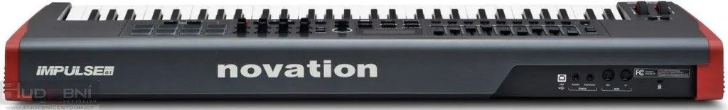 Novation Impulse 61 Clavier Maître MIDI USB avec 61 Touches Semi-Lestées