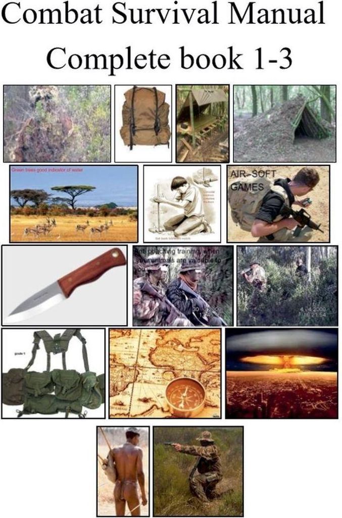 Combat Survival Manual Book 1-3