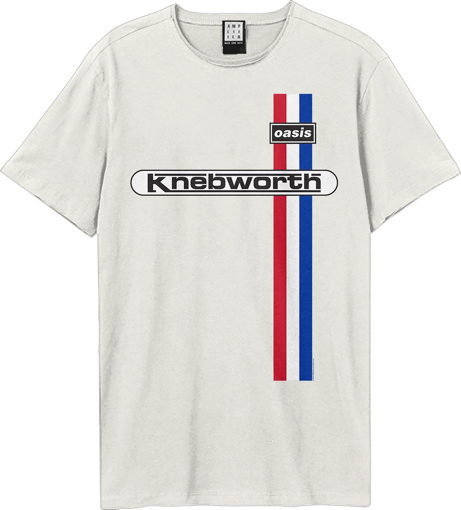 Amplified - "Knebworth" T-Shirt für Herren/Damen Uni GD2193 (XXL) (Altweiß)