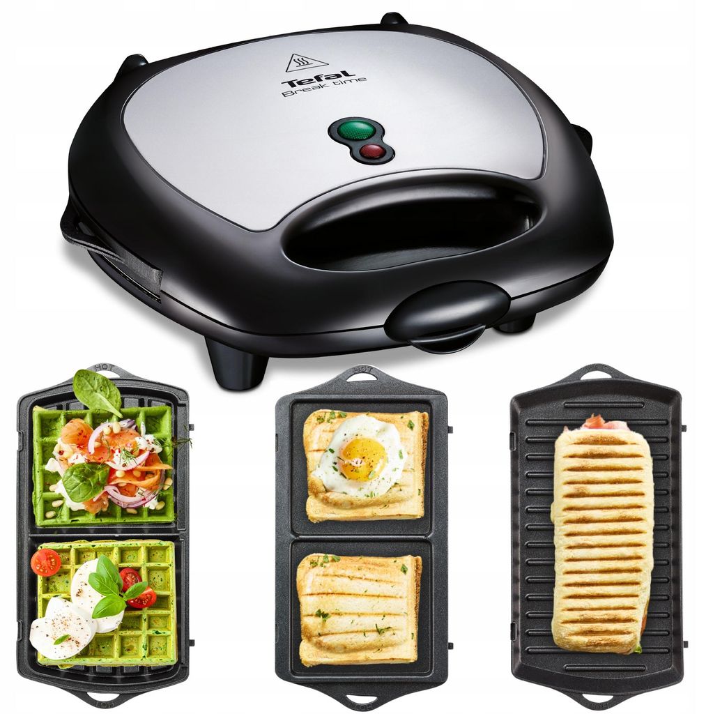 Tefal Break Time 3-in-1-Sandwichtoaster-700W Sandwiches Produktbild 