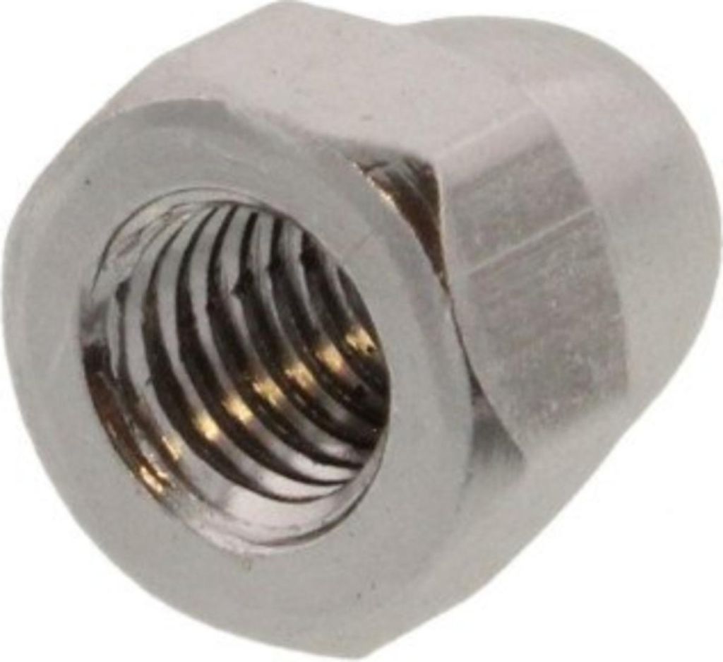 Hutmutter JMP Bolt M5x0,8mm Aluminium silber