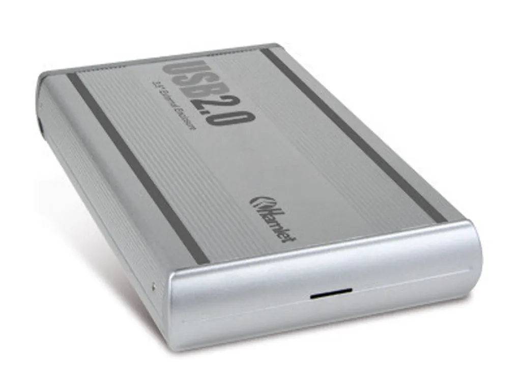 Offerta Box Esterno 3.5 SATA Hamlet Argento USB 2.0 - Case HDD