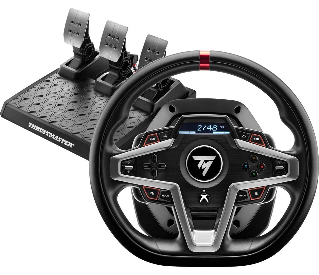 ThrustMaster T248 - Lenkrad- und Pedale-Set - kabelgebunden - fr PC, Microsoft Xbox One, Microsoft Xbox Series S, Microsoft Xbox Series X
