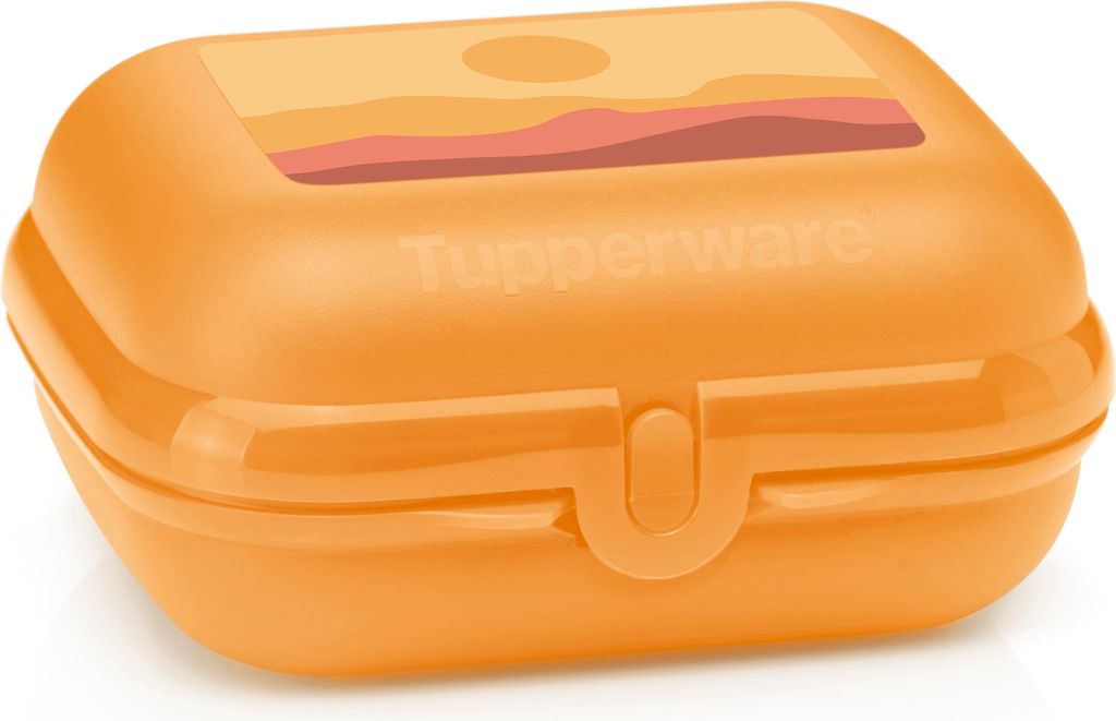 Tupperware Eco+ Behälter Oyster Twins Groß IML - Sunrise
