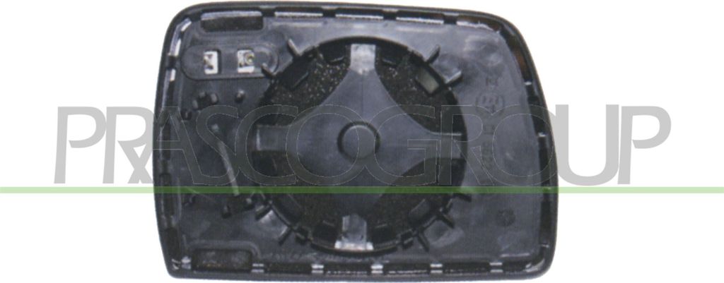 PRASCO Spiegelglas Außenspiegel Links für BMW X3 (E83) Beheizbar Asphärisch BM8027514