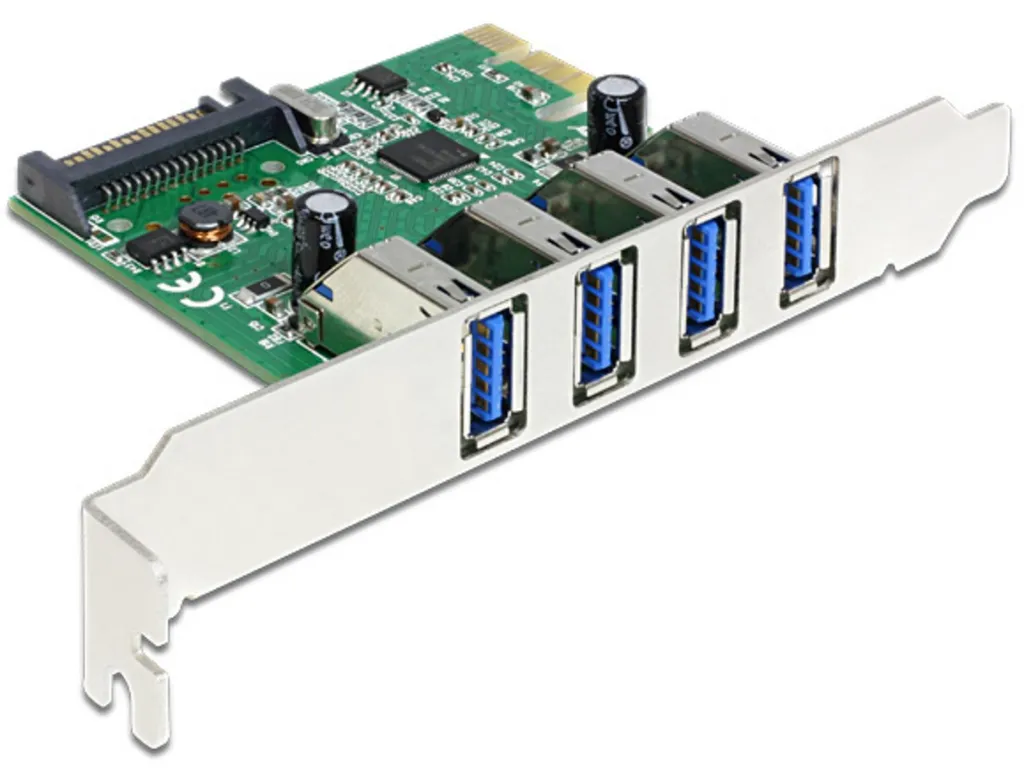 Carte PCIe USB 3.2 Delock 89360 pour réparer les ports USB cassés - 5