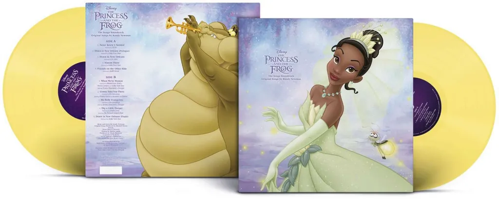 Vinyle Jaune La Princesse et la Grenouille - Édition Collector OST LP