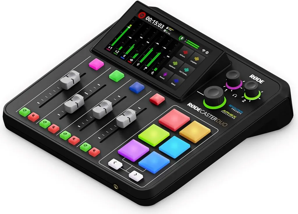 RØDECaster Pro Duo : Console de production de podcasts ultra-compacte