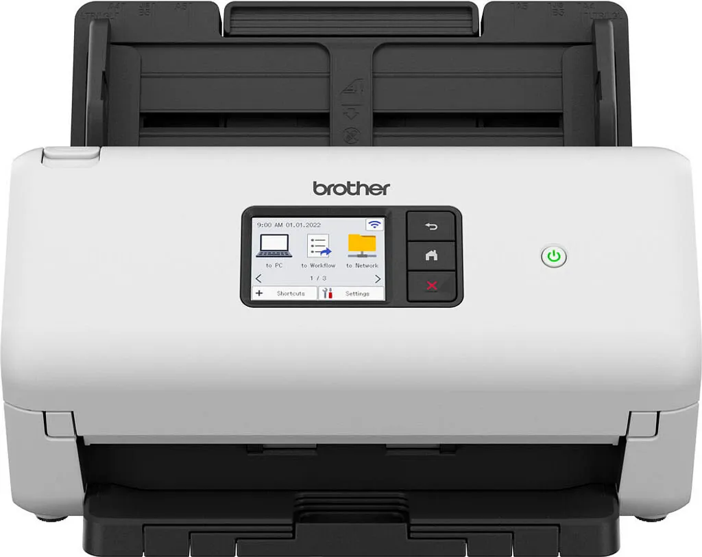 Scanner de documents Brother ADS-4500W - Recto-Verso 35 ppm ADS4500WRE1 - 5