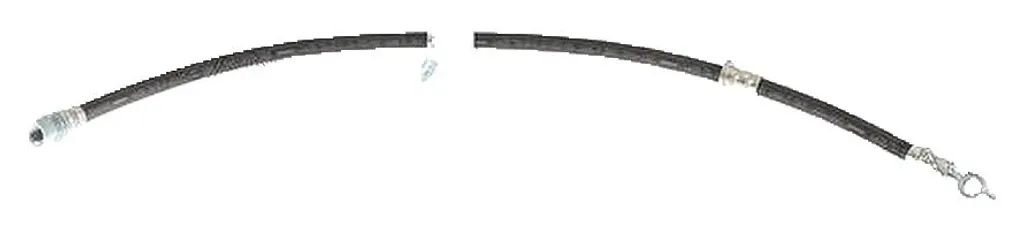 Flexible de Frein Avant Gauche pour Toyota iQ 1.0 et 1.4 dès 2009 - Noir