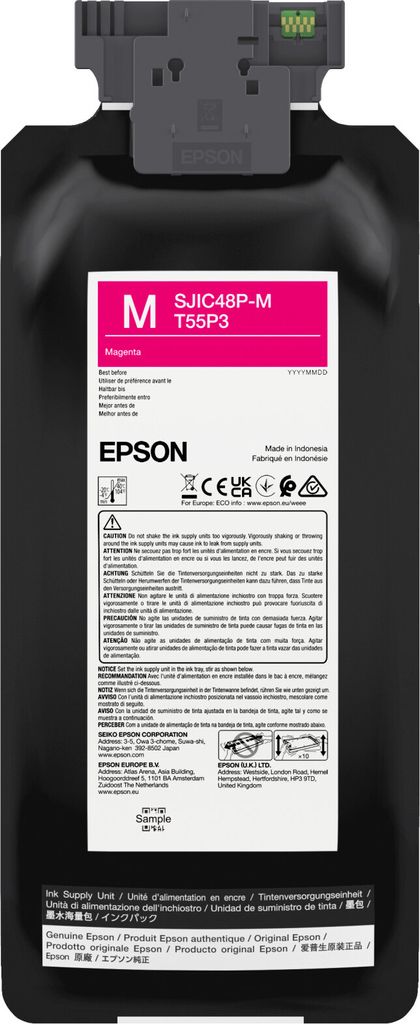 Epson T55P3 - 480 ml - Magenta - original - Box