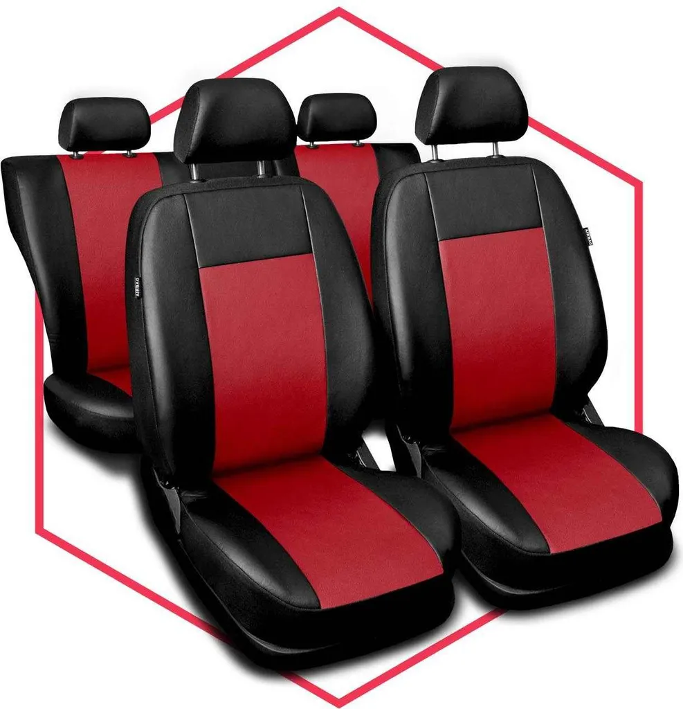 Coprisedili per Opel Antara in Ecopelle e Tessuto - Lusso e Protezione - 10