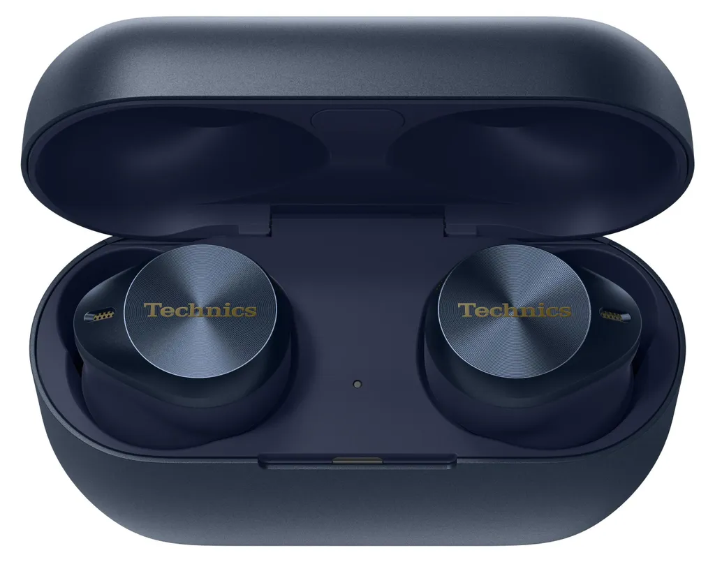 Écouteurs Technics EAH-AZ80E-A Bleus parfaits pour le travail et voyage