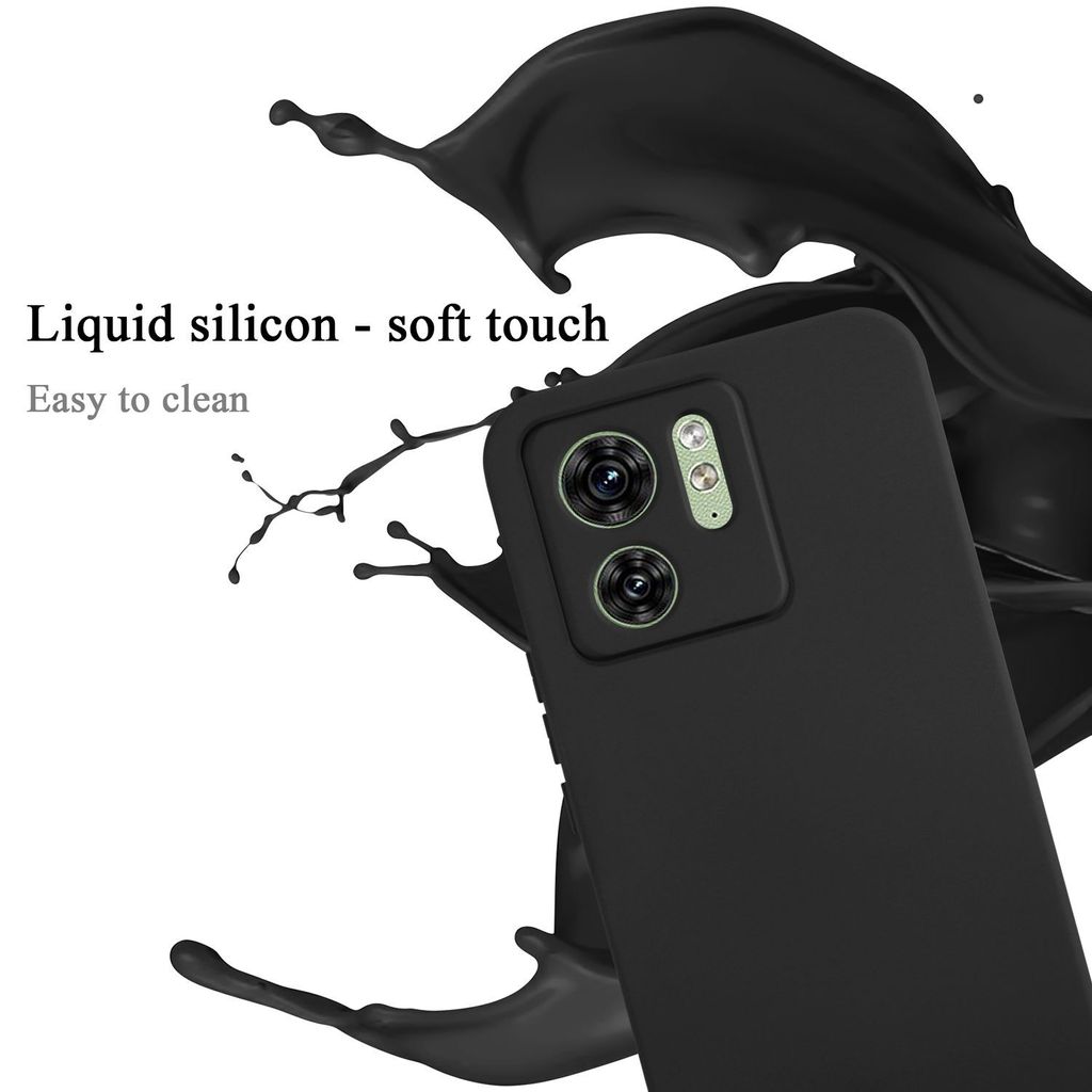 ILING Hülle Für Motorola Edge 40 – Ultradünne Hülle Mit Farbverlauf & 9H Glas