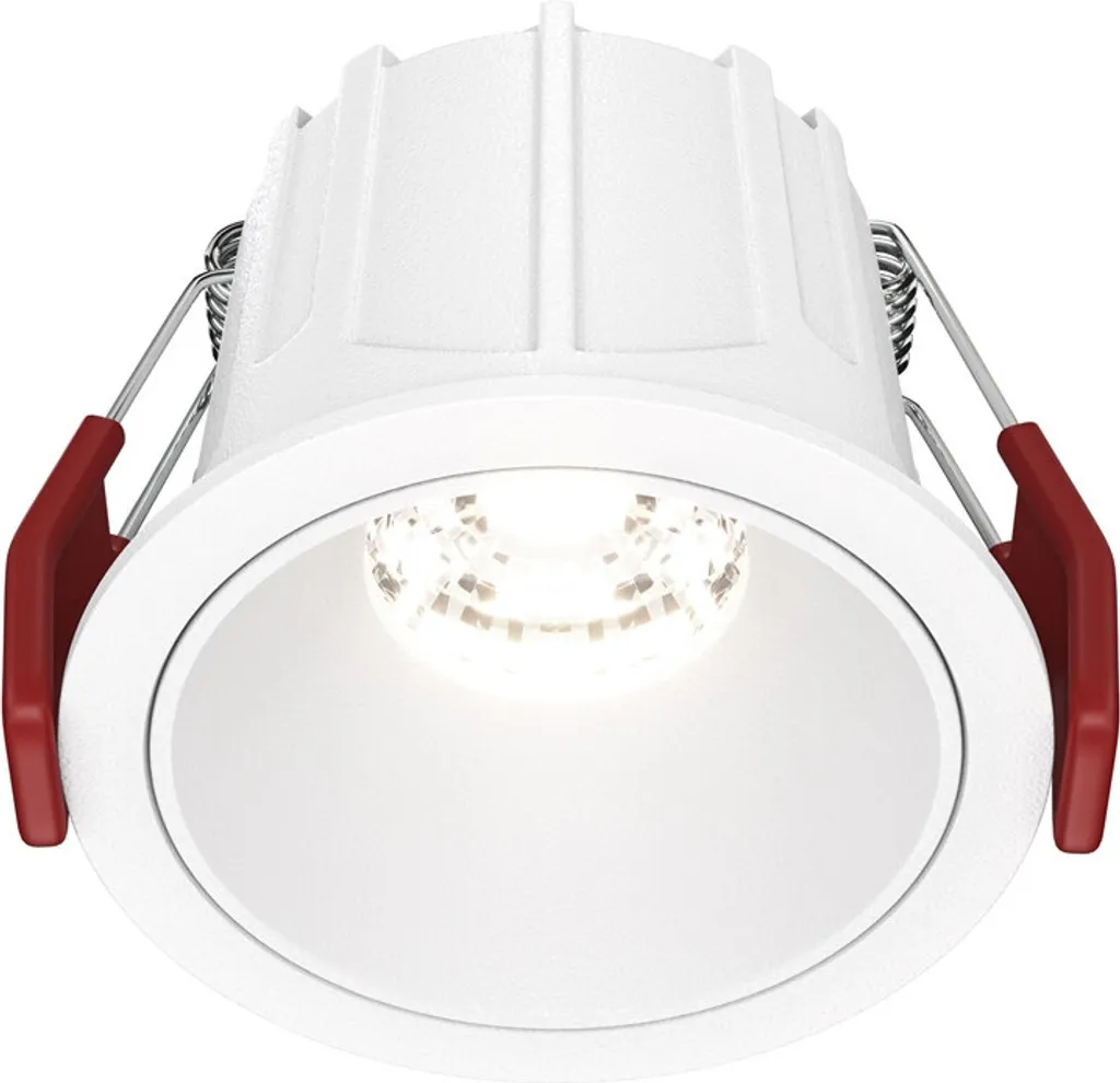 Spot encastrable LED Maytoni Alfa 10W 4000K dimmable blanc en aluminium
