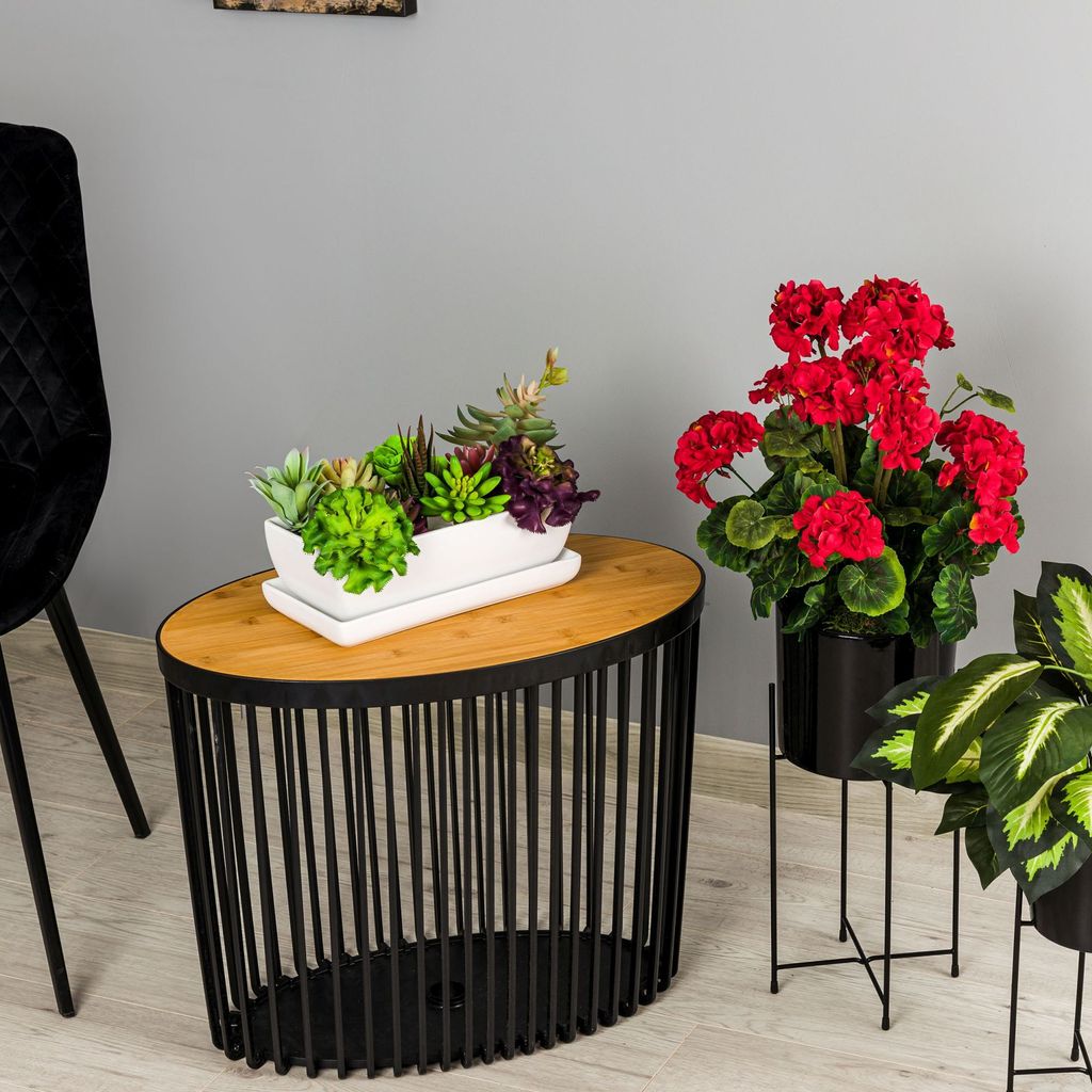 Blumentopf Blumenübertopf Dunkel grün Kaktenschale mit Produktbild 8