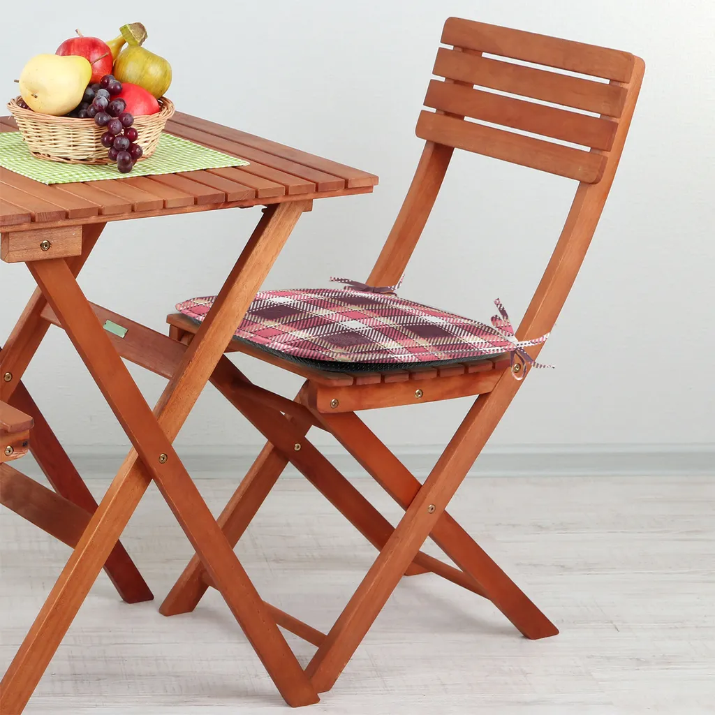 Set de 8 Coussins pour Chaises de Cuisine Lavables et Décoratifs - 2