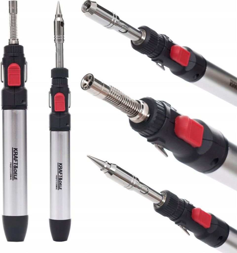 Lutownica Gazowa Propan Butan Mikropen 3w1 25-80W 15ml Zdjęcie produktu 