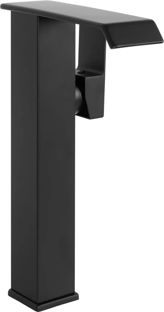 Rubinetto Rea Kent Black Mat High: Eleganza Nero Opaco per il Bagno