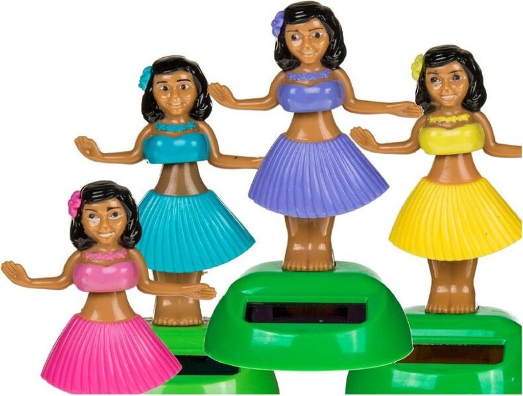 OOTB Bewegliche Figur Hula Girl mit Solarzelle