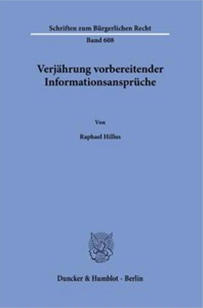 Sécuriser un Litige en Allemagne : Prescription de l'Information