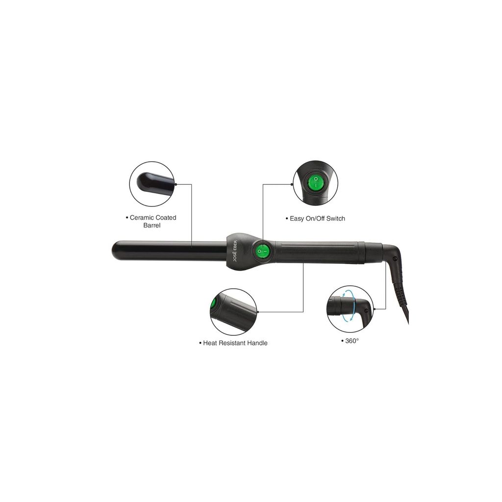 José Eber Curling Iron 25mm Black Produktbild 