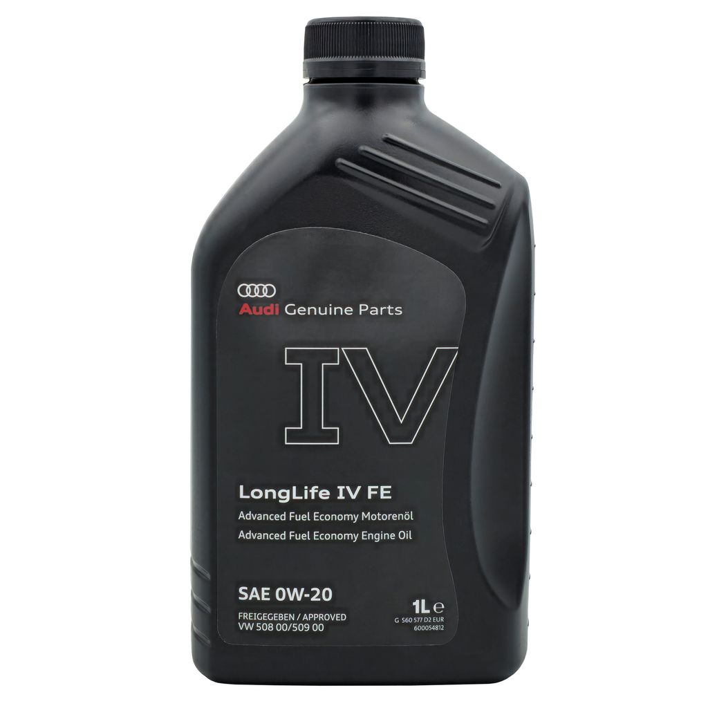 Original Audi 0W20 Motoröl 1 Liter LongLife IV LL Öl 508 Produktbild 