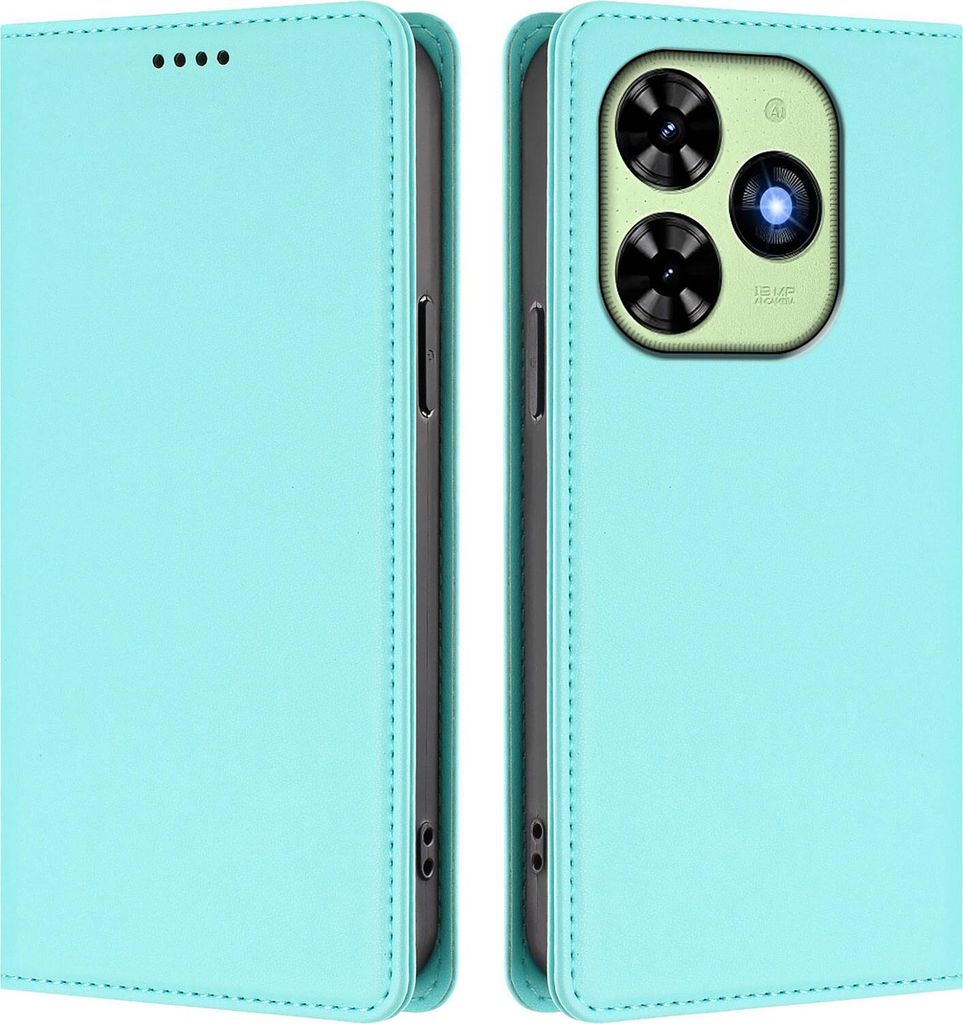 Handyhülle für Tecno Spark Go 2024/Spark 20/20C/Pop 8/Infinix Smart 8/8 Pro/8 Plus/Hot 40i, Kunstleder Klapphülle Stoßfeste Magnetische Hülle ...