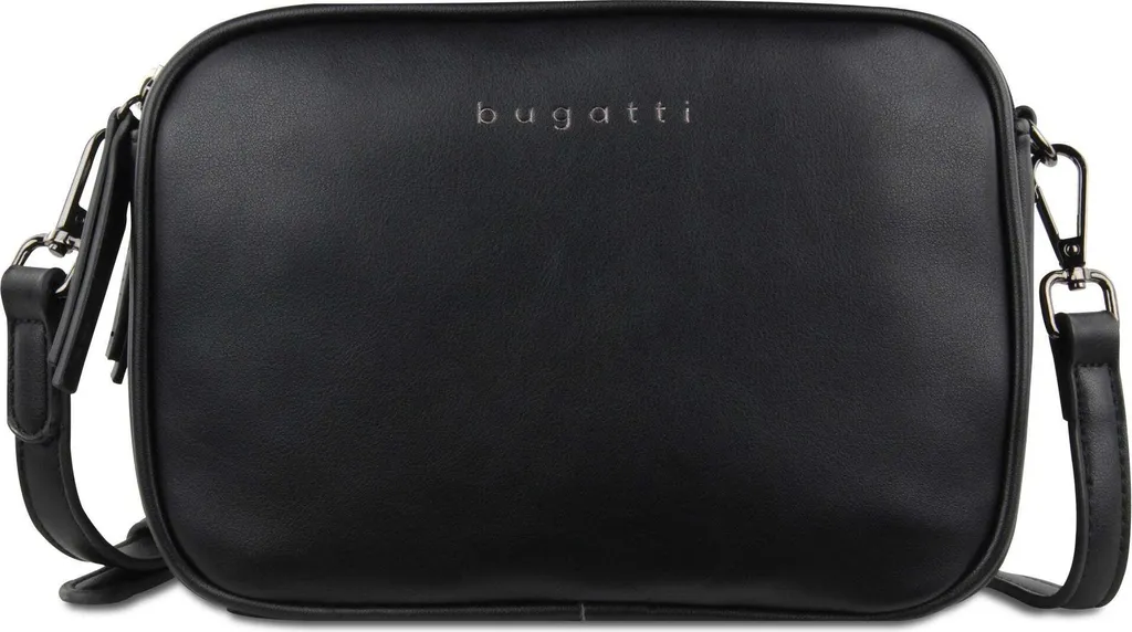 Sac Bandoulière Noir Bugatti Almata - Solution Compacte et Sécurisée