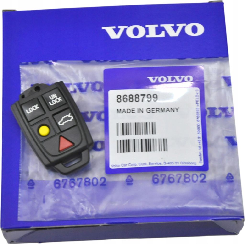 VOLVO S60 V70 XC70 S80 XC90 Schlüsselprogrammierung Original Neu vom Händler