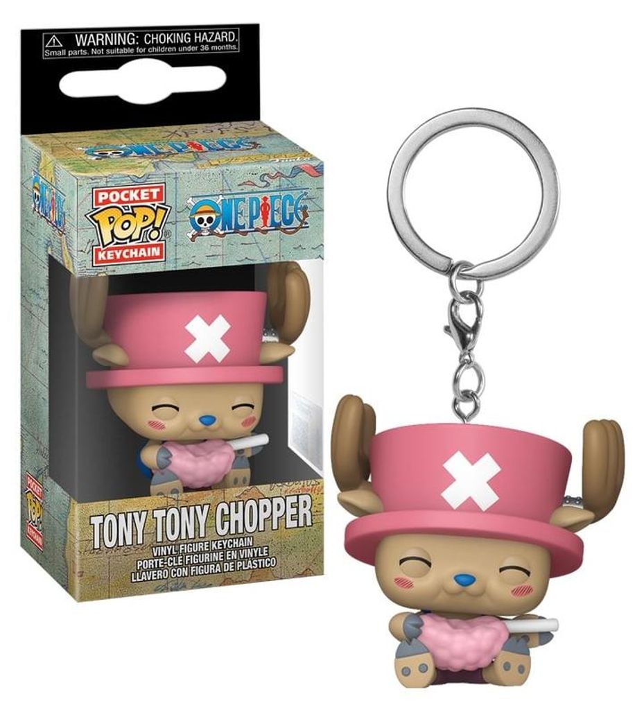 Portachiavi in vinile One Piece POP! 4 cm Chopper con Immagine del prodotto 