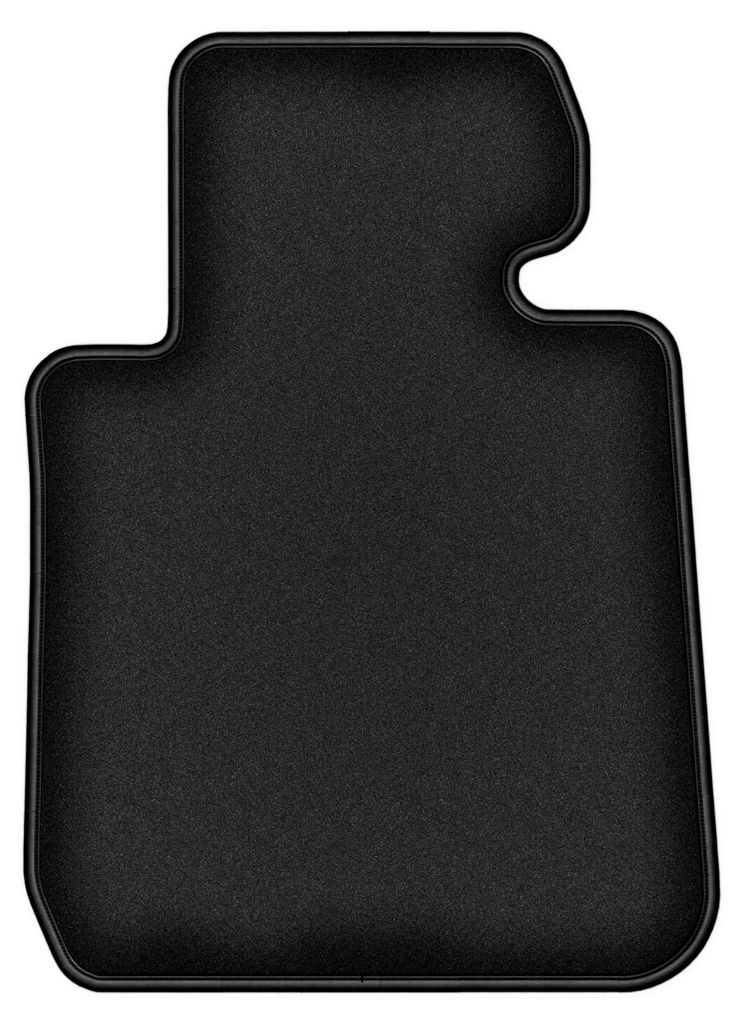 Polyamid-Fahrermatte für: BMW 2 F22 Coupe 2014-2022 gummierte Fahrermatte