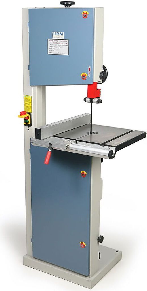 Holzbandsäge Bandsäge 1500W 2,95m Sägeband 230V 500x400mm Tisch Holzarbeiten