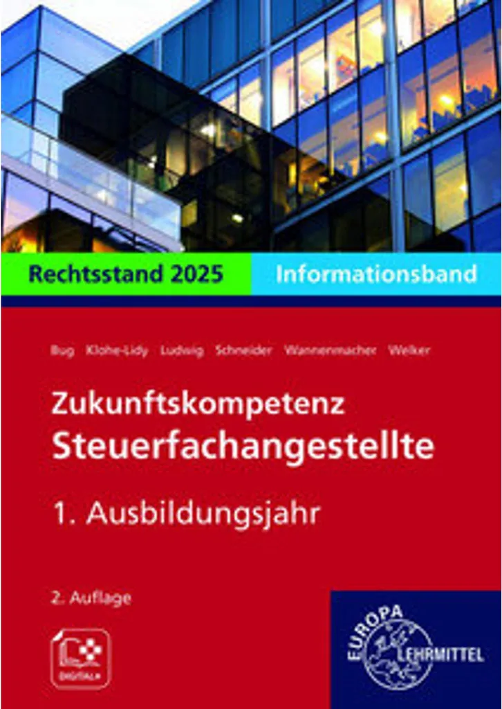 Infoband 1 Zukunftskompetenz Steuerfachangestellte : Guide Pédagogique Pro