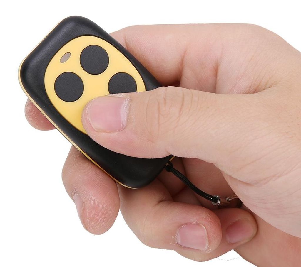 Sicherer drahtloser Fernbedienungs-Duplikator für Autotore und Garagentore 433 MHz (HFY603DK) (Gelb)