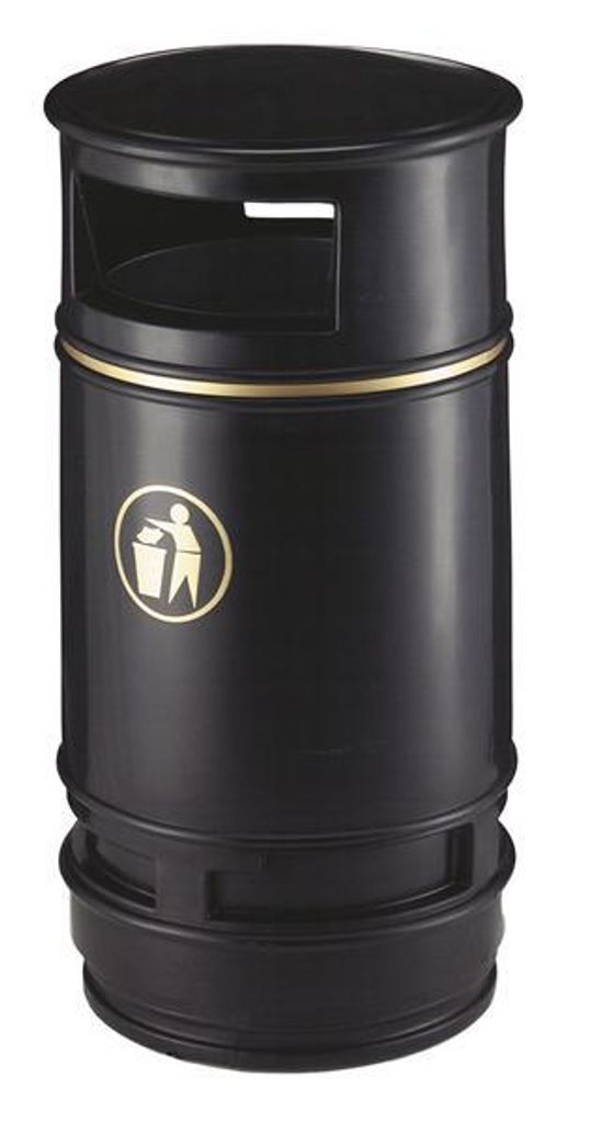 Copperfield UV-beständiger Außenabfallbehälter 90 Liter Produktbild 