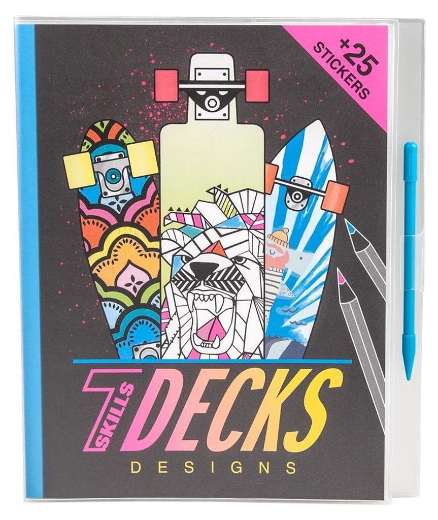 Depesche 7 Skills Decks Designs Malbuch Image du produit 