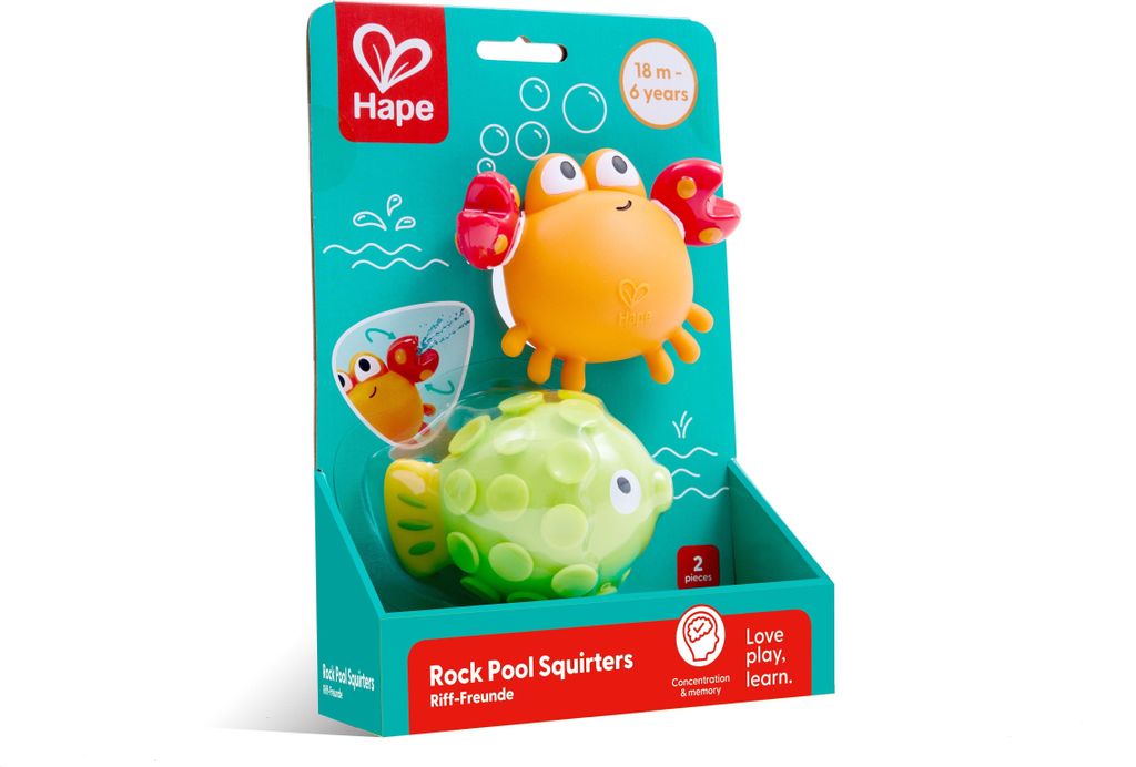 Hape E0208, Badetier, Junge/Mädchen, 1 Jahr(e), Mehrfarbig Produktbild 