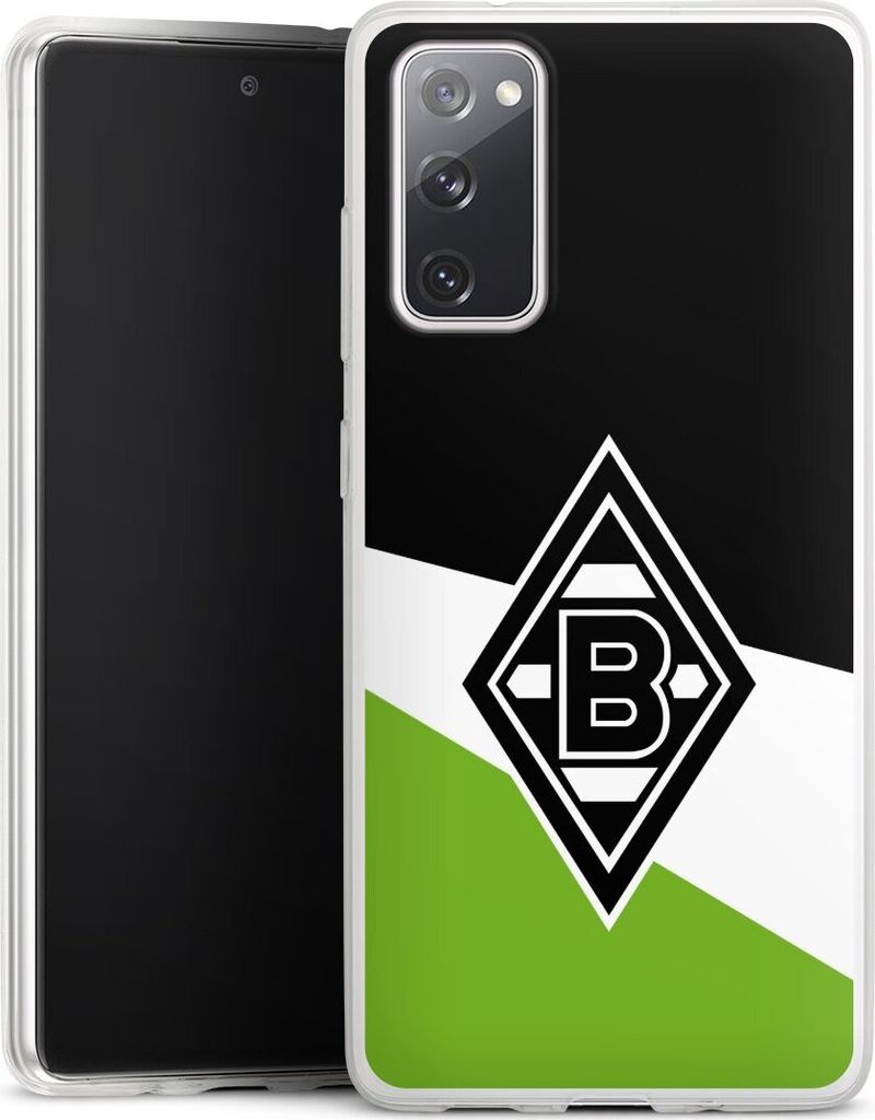 DeinDesign Slim Hülle für Samsung Galaxy S20 FE 5G Silikon Case Ultra Dünn Handyhülle Borussia Mönchengladbach Gladbach Offizielles Lizenzprodukt