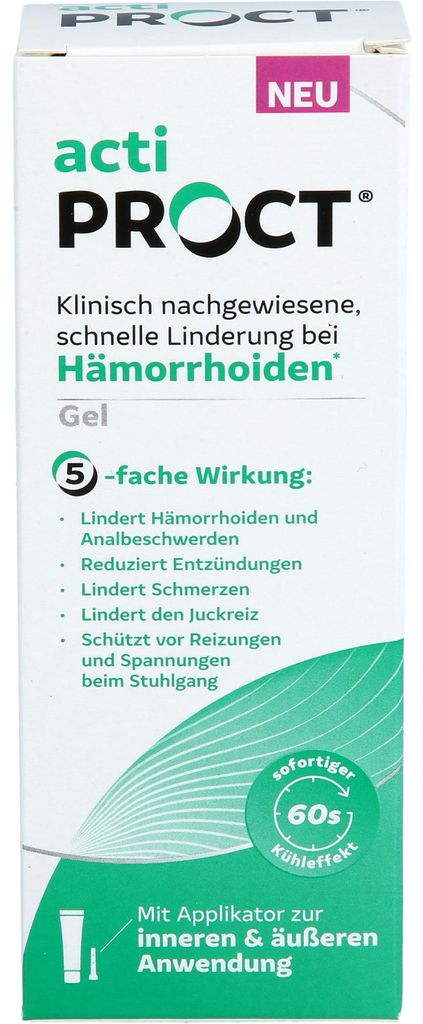 Actiproct Gel Tube 30 g Obrázok produktu 