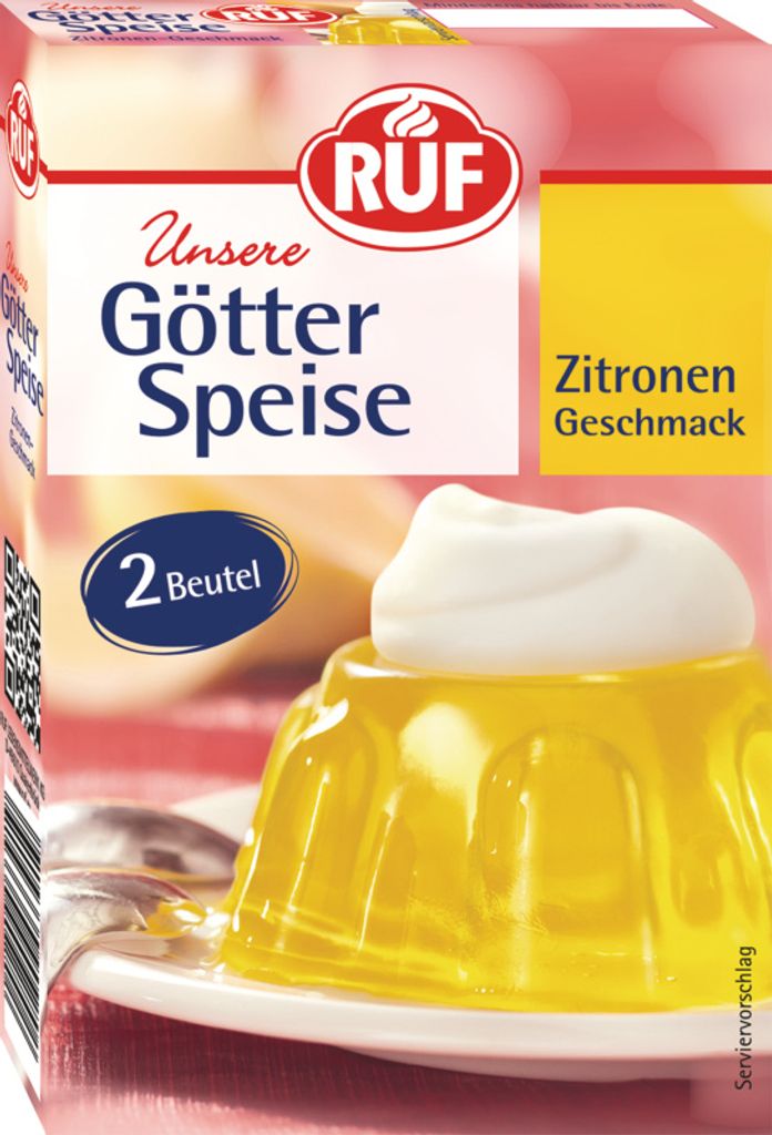RUF Götterspeise Zitrone