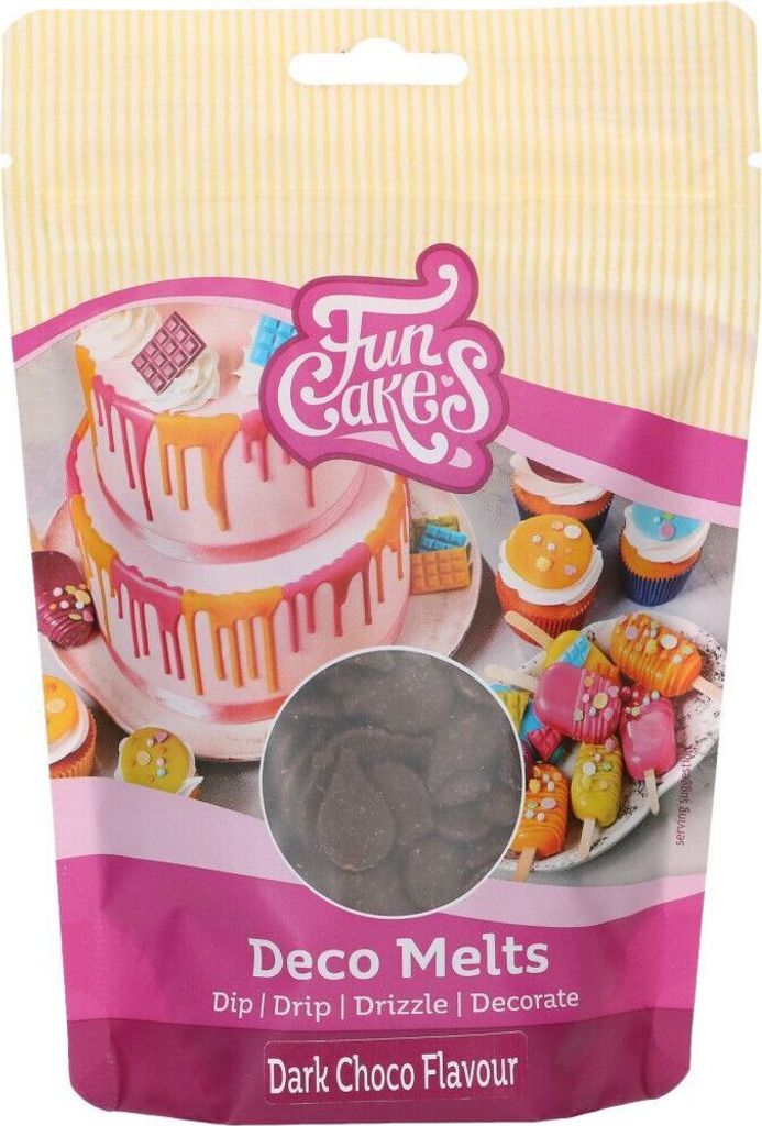 FunCakes Deco Melts Dunkle Schokolade - Geschmack 250 g Produktbild 