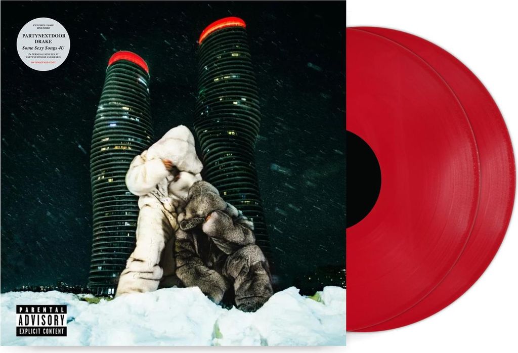 PartyNextDoor & Drake: PartyNextDoor & Drake: $ome $exy $ongs 4 U (Opaque Red Vinyl) - - (LP / #)