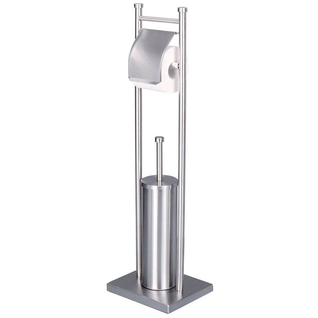 Zeller 18414 WC-Garnitur Edelstahl Image du produit 