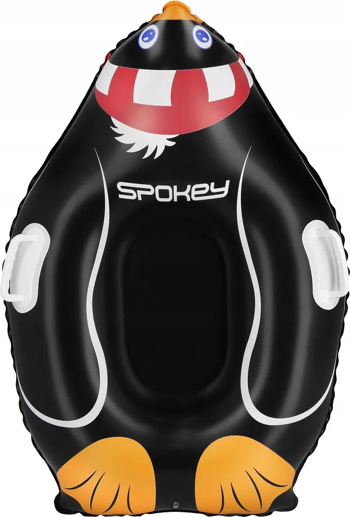 Bouée Neige Gonflable Pingouin - Luge Pneumatique Haute Résistance 110cm