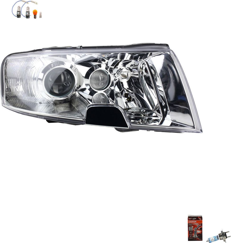 Scheinwerfer + Osram Night Breaker Laser kompatibel zu Skoda Superb 3U RE 3U1941018H 3U1941018J Johns